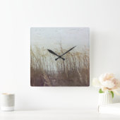 砂丘を通してII スクエア壁時計 (ホーム)