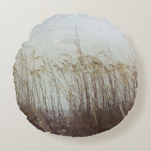 砂丘を通してII ラウンドクッション (正面)