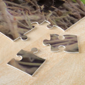 砂丘クレーンと可愛い雛 ジグソーパズル (側面)