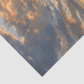 砂丘クレーンの夕日の湿地デコパージュ 薄葉紙 (詳細)