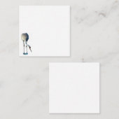 砂丘クレーン写真文房具フラットノートカード ノートカード (正面/裏面)