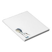 砂丘クレーン写真文房具メモ帳 ノートパッド (アングル)