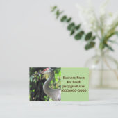 砂丘クレーン 名刺 (スタンド正面)