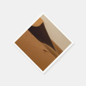 砂丘デザートランドスケープ スタンダードカクテルナプキン (角)