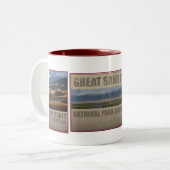 砂丘ナットル公園 –  ツートーンマグカップ (正面左)
