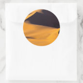 砂丘抽象芸術 ラウンドシール (バッグ)