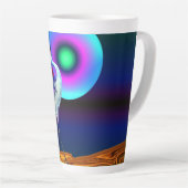 砂丘栄光 カフェラテマグ (右アングル)