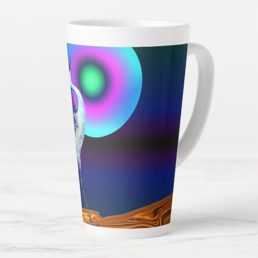 砂丘栄光 カフェラテマグ (右アングル)