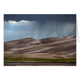 砂丘素晴らしに雨