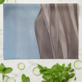 砂丘素晴らしに雨 キッチンタオル (折り畳み)