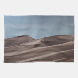 砂丘素晴らしに雨 キッチンタオル