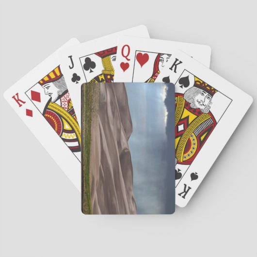 砂丘素晴らしに雨 トランプ (裏面)