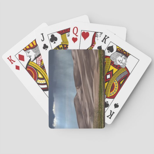 砂丘素晴らしに雨 トランプ (裏面)