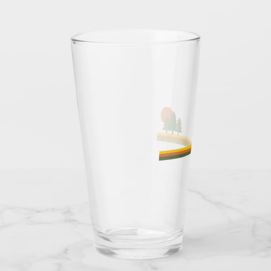 砂丘素晴らし国立公園パインツリーズサン タンブラーグラス (右)