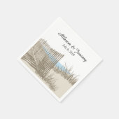 砂丘 | ウェディング スタンダードカクテルナプキン (角)