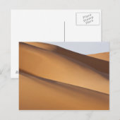 砂丘、サハラ砂漠、モロッコ2 ポストカード (正面/裏面)