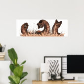 砂丘 ポスター (ホームオフィス)