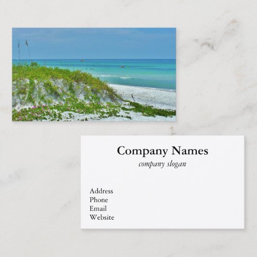 砂丘 名刺 (正面/裏面)