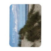 砂丘，草，北海ビーチ，バートラム島 マグネット (縦)