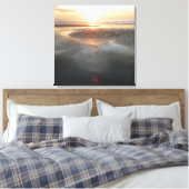 砂円キャンバス#1 キャンバスプリント (インサイチュ (寝室))