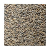 砂利および砂の現実的な質の写真撮影 タイル (正面)