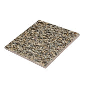 砂利および砂の現実的な質の写真撮影 タイル (側面)