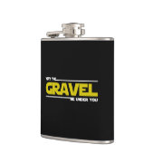 砂利があなたの下に来たら フラスク (左)