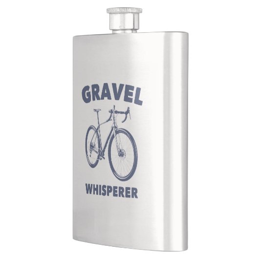 砂利ささやき フラスク (左)