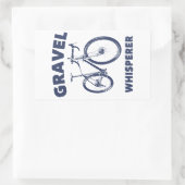 砂利ささやき 長方形シール (バッグ)