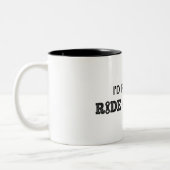 砂利に乗りたい ツートーンマグカップ (左)