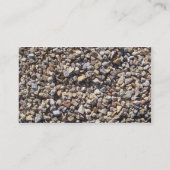 砂利のチャート 名刺 (裏面)