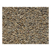 砂利の写真 ポスター (正面)