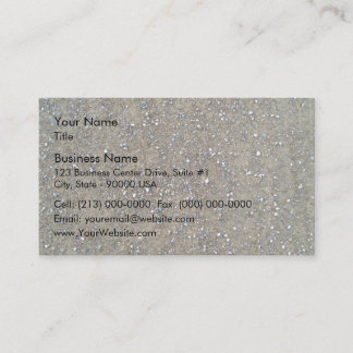 砂利の砂利道のクローズアップ 名刺