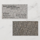 砂利の質 名刺 (正面/裏面)