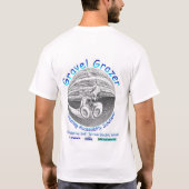砂利のGrazerの広告 Tシャツ (裏面)