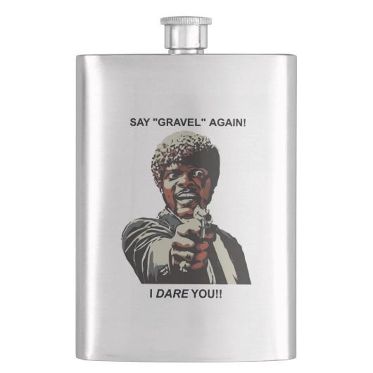 砂利をもう一度言う私はあなたサイクリング フラスク (正面)