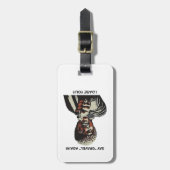 砂利をもう一度言う私はあなたサイクリング ラゲッジタグ (正面縦)