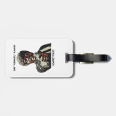 砂利をもう一度言う私はあなたサイクリング ラゲッジタグ (裏面横)