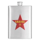 砂利サイクリング星 フラスク (正面)