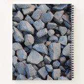 砂利スパイラルノート ノートブック (裏面)