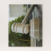 砂利像オハイオ州。クリスマスの挨拶 ジグソーパズル (縦)