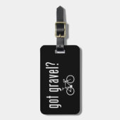 砂利得サイクリング ラゲッジタグ (正面縦)