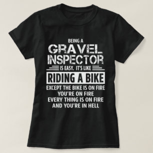 砂利検査官 Tシャツ