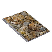 砂利石壁：装飾デザイン ノートブック (右側)