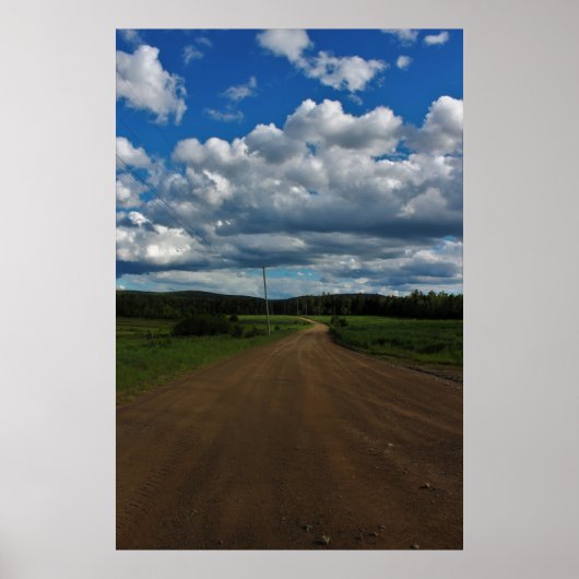 砂利道のChillin ポスター (正面)