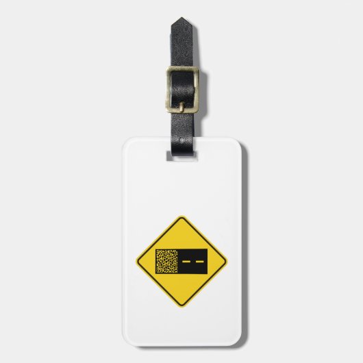 砂利道標識 ラゲッジタグ (正面縦)