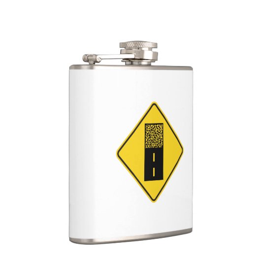 砂利道路標識 フラスク (右)