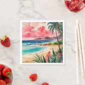 砂地のつま先 スタンダードカクテルナプキン (インサイチュ)