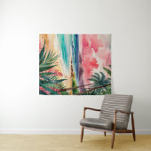 砂地のつま先 タペストリー (インサイチュ(横))