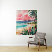 砂地のつま先 タペストリー (インサイチュ)